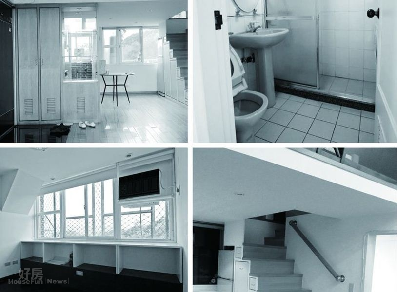 5、6.整修前後,格局一百八十度大轉變。