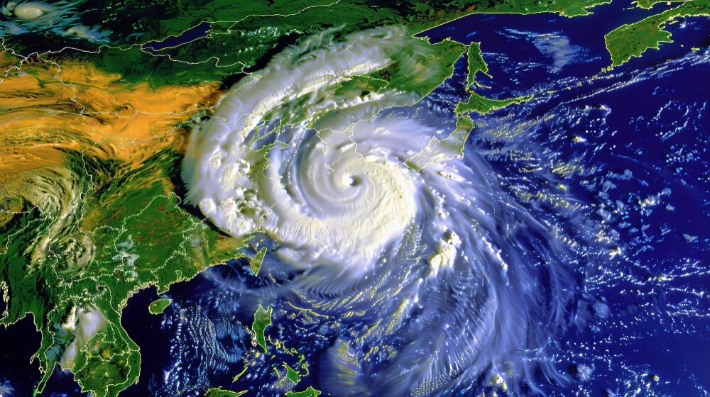 桃園市於7/6~7/7有可能納入颱風警報範圍。示意圖:截自freepik