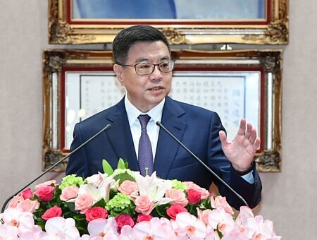 美國總統川普宣布,最快將從5日起陸續寄出每日10封「關稅通知信」,卓揆表示,我們還在努力,爭取最佳的談判結果。圖∕本報資料照片