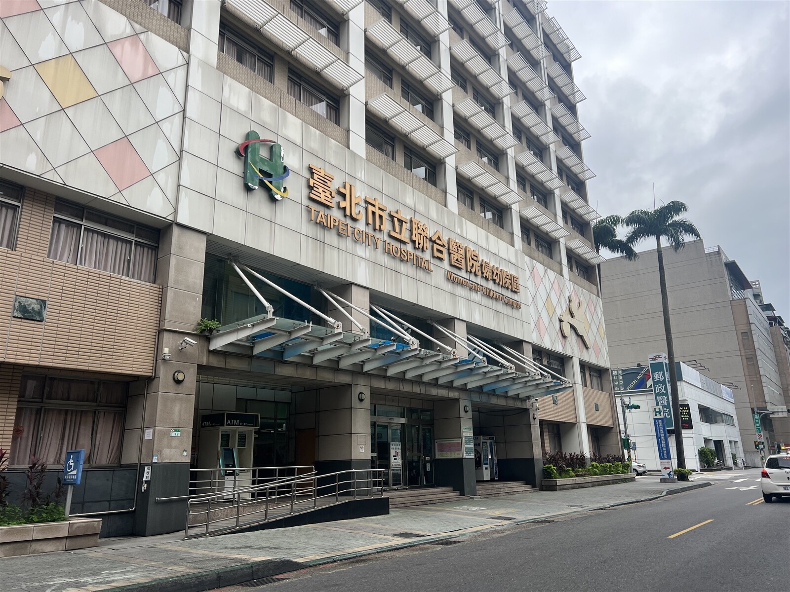 台北市立聯合醫院婦幼院區下午停電。記者林佳彣／攝影 
