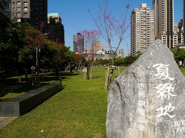 台中七期夏綠地公園　成市區賞櫻熱點