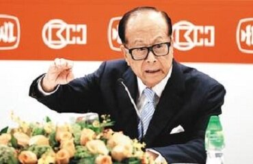 亞洲首富、長和系主席李嘉誠昨（28）日在記者會上表示，香港樓價難以下跌。
（中新社）