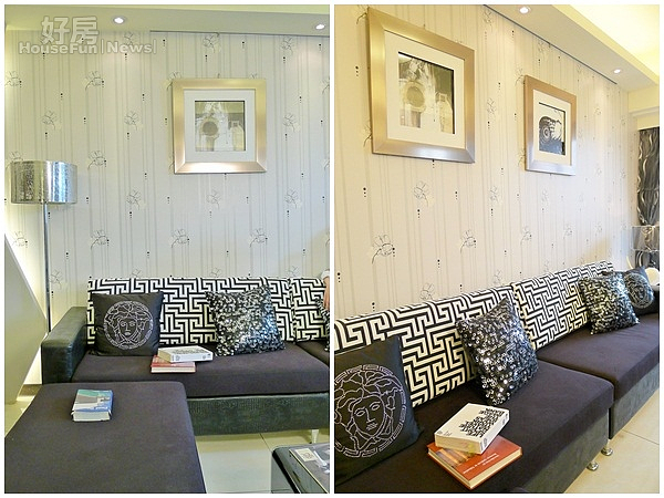 因到桃園工作的關係,買下平鎮的樣品屋