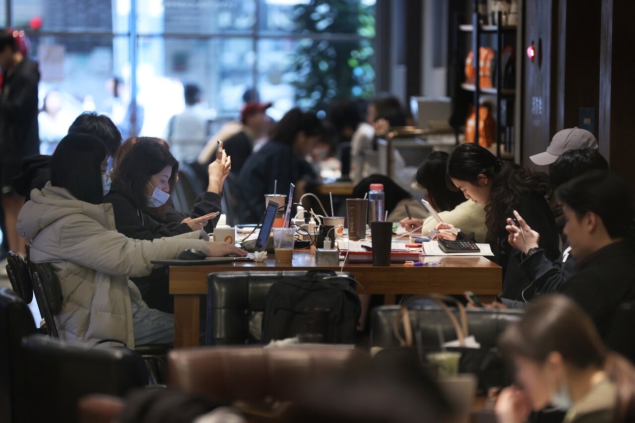 路易莎輔大門市。資料照／記者陳正興 攝影 