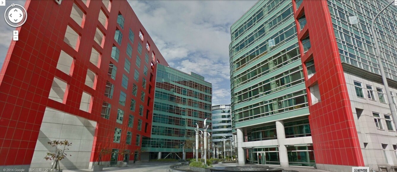 新光人壽持有的內湖大眾電腦大樓日前舉行標售,結果無人投標(截取自Google Map)