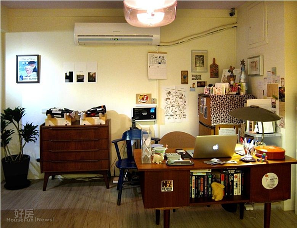 婆娑的店內充滿設計感,每件家具都很有味道。