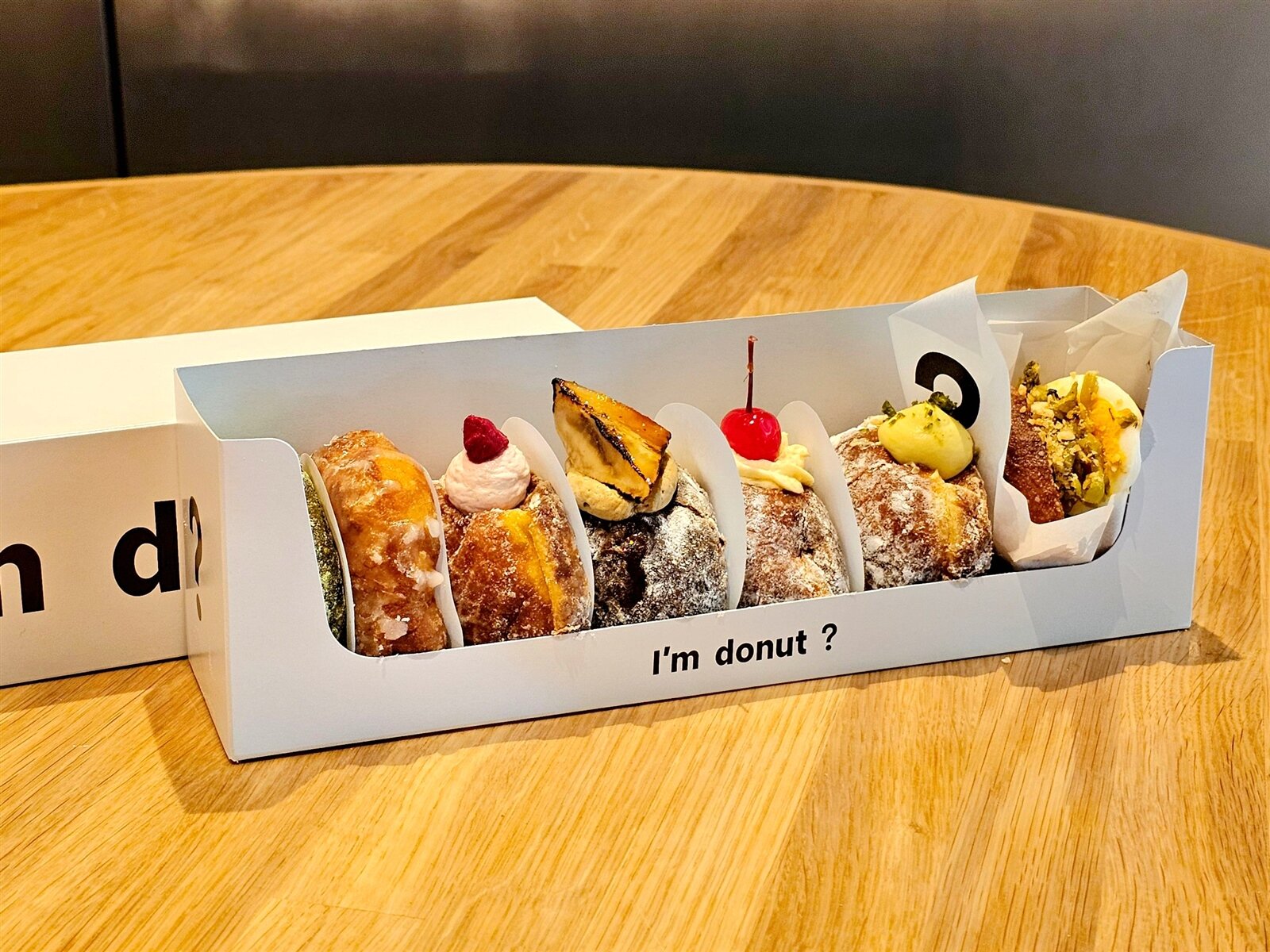 I'm donut?在台提供有12種口味。記者陳睿中/攝影