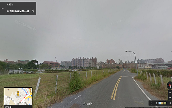 第1季開發區土地標售，總共有15標17筆建地，圖為待標售的海科大東側土地（截取自Google Map）