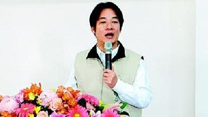 台南市長賴清德日前北上宣傳台灣國際蘭展（截取自聯合報資料照片）