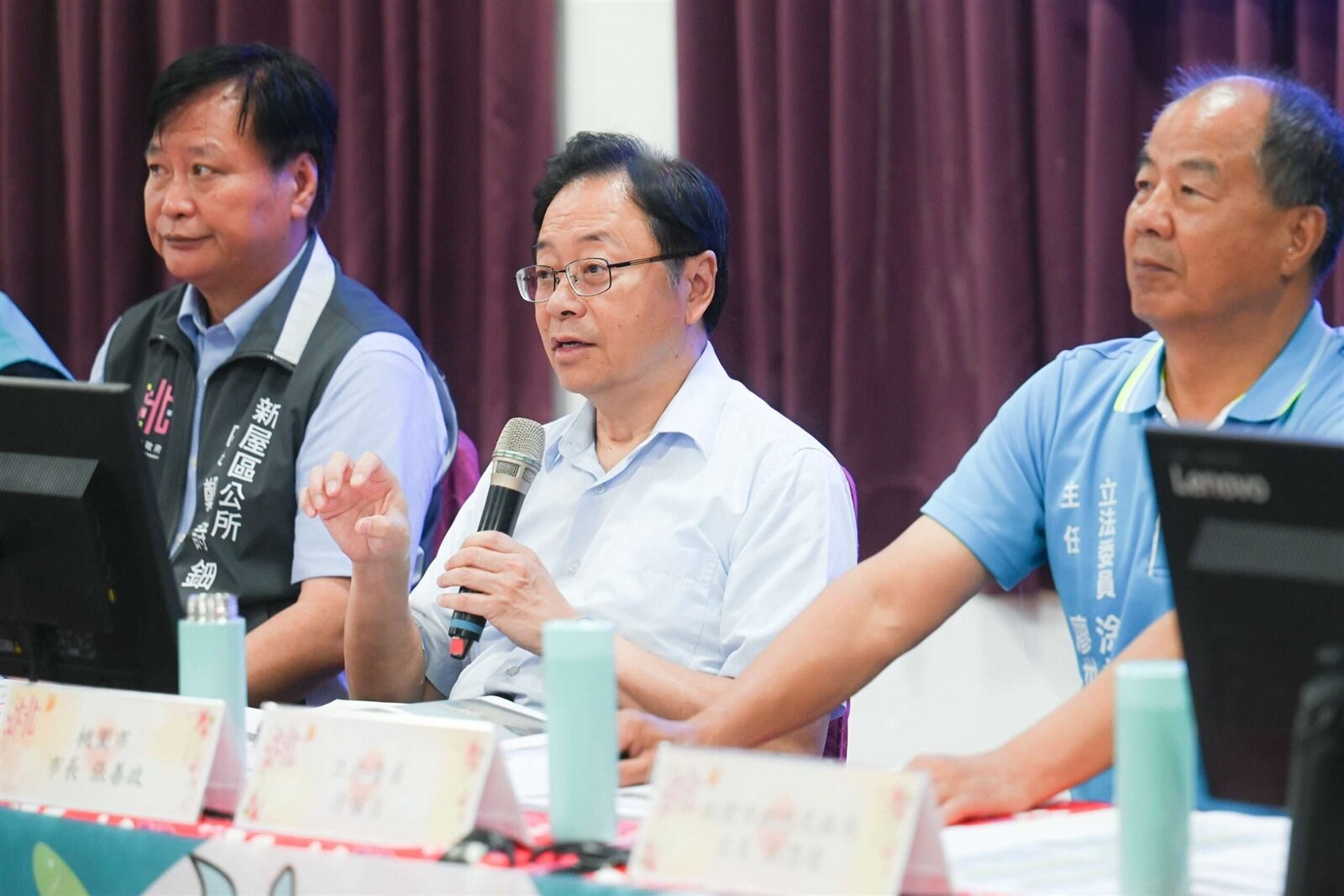 桃園市長張善政出席「114年桃園市市長訪視基層新屋區座談會」。圖：市府提供