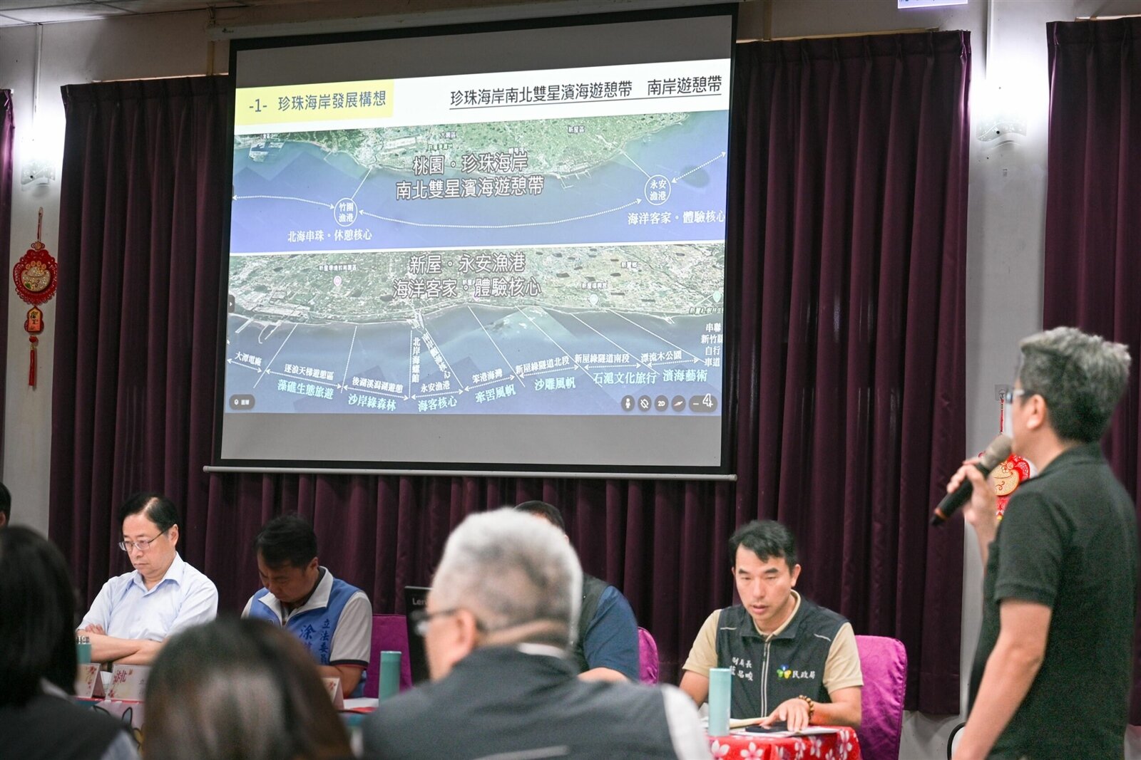 珍珠海岸計畫總經費近4.9億元，將串聯竹圍至永安的自行車路線，整合沙崙、圳頭、許厝港溼地等自然資源。圖：市府提供