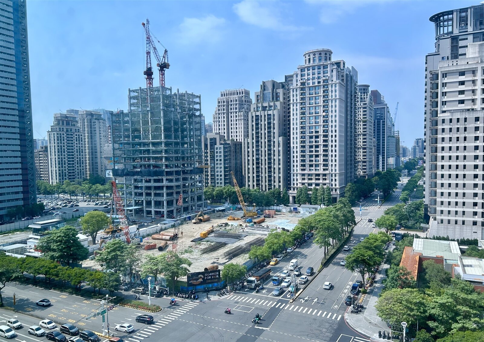 台中市無論山線、海線及市中心行政區房價皆呈現震盪，價格修正已成定局。記者宋健生／攝影 