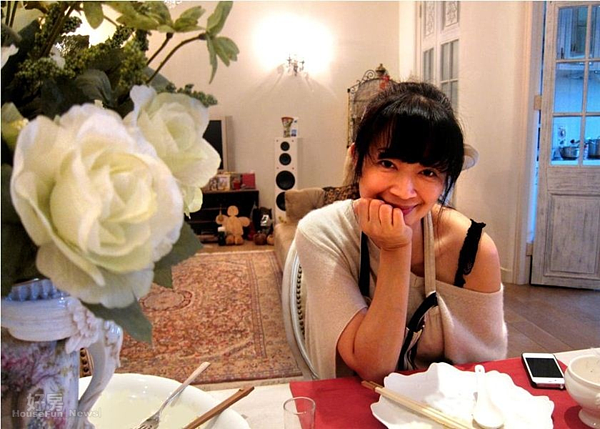 1.美麗的藝術家吳昌怡創造了這間漂亮的居所。