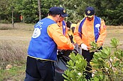 彰濱工業區春季淨灘　海灘煥然一新