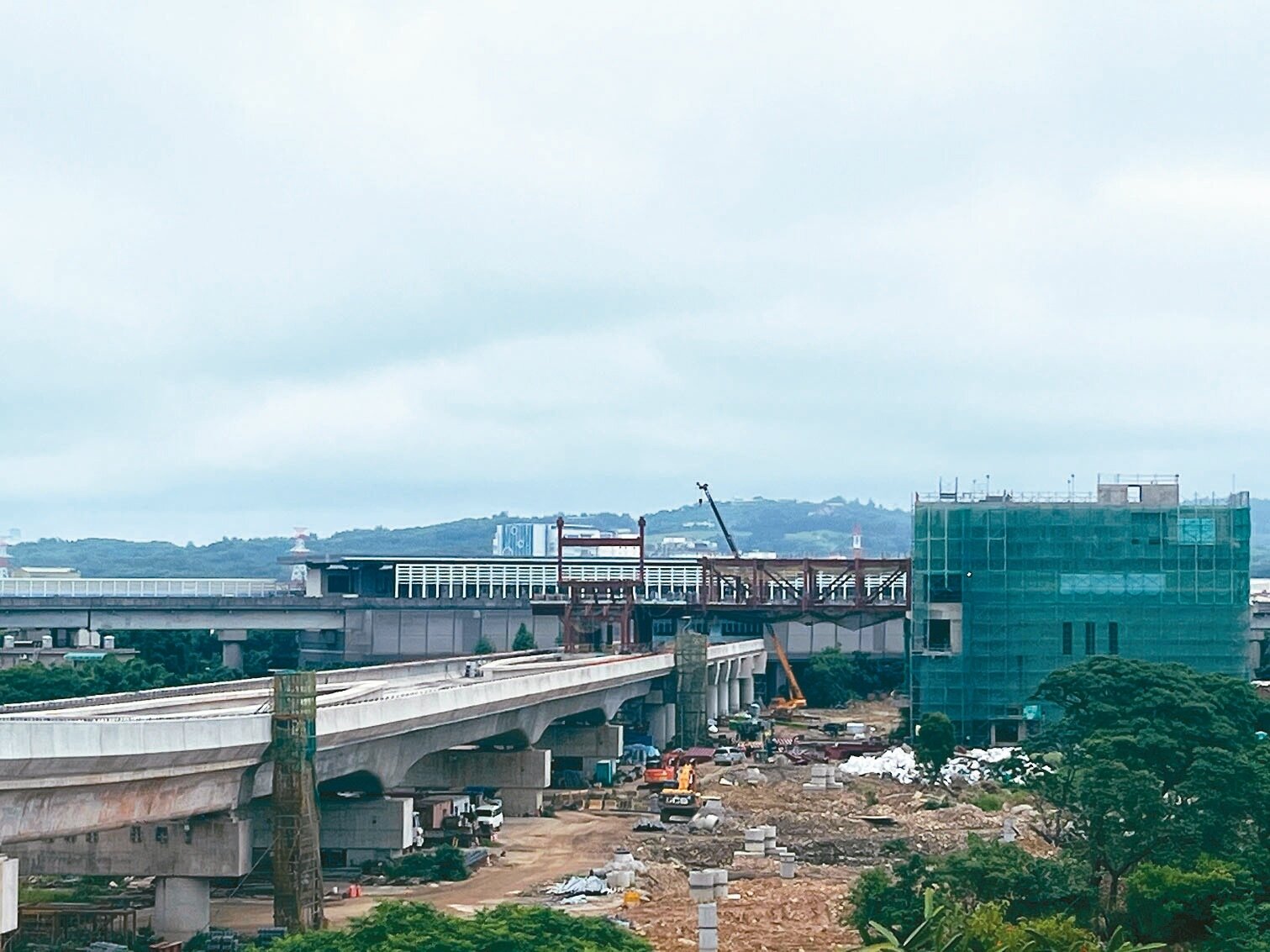 桃園捷運綠線北段七站目標明年底通車,但工程目前遇到難題,計畫可能生變。圖/聯合報系資料照片