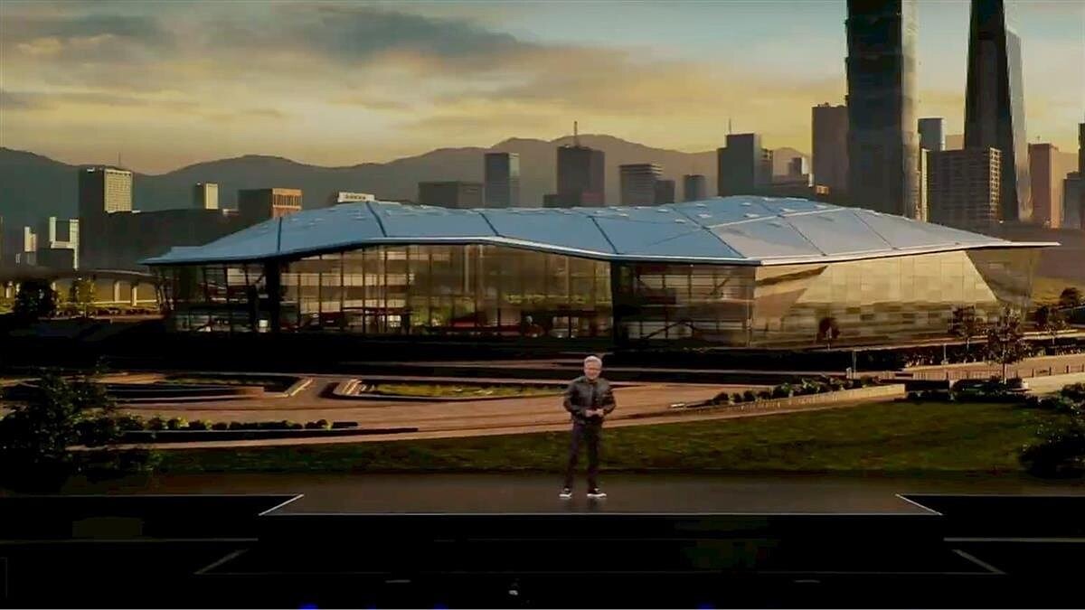 輝達。圖/翻攝自NVIDIA YT