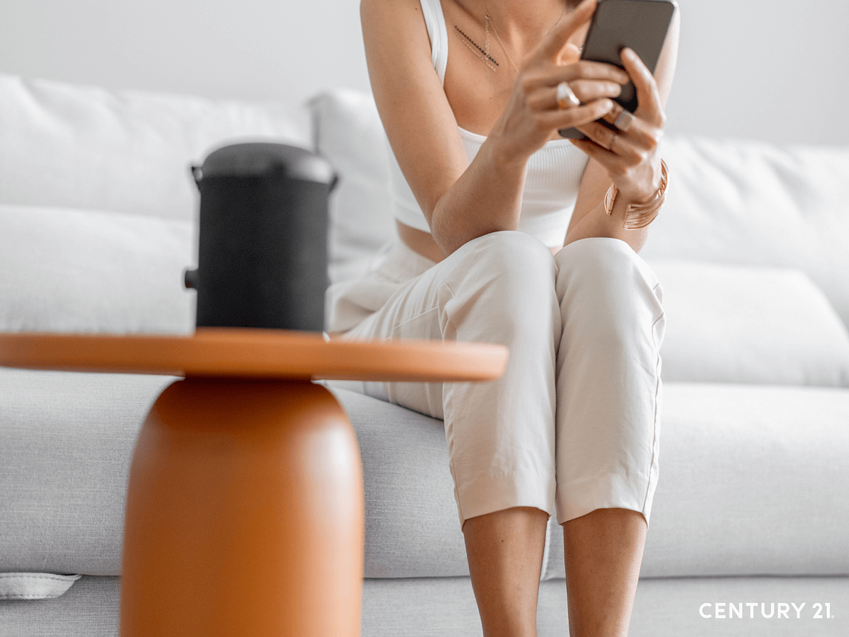 透過聲音場景設計，如風鈴或者水聲等白噪音，為生活節奏注入寧靜與安定感。圖／21世紀不動產提供