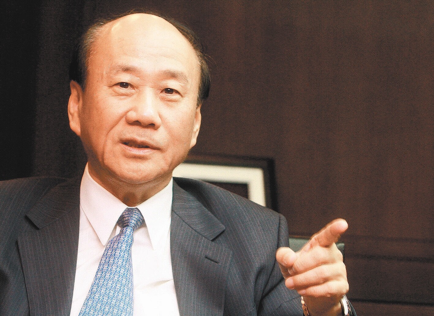 經濟部長張家祝。 (聯合報系資料庫)