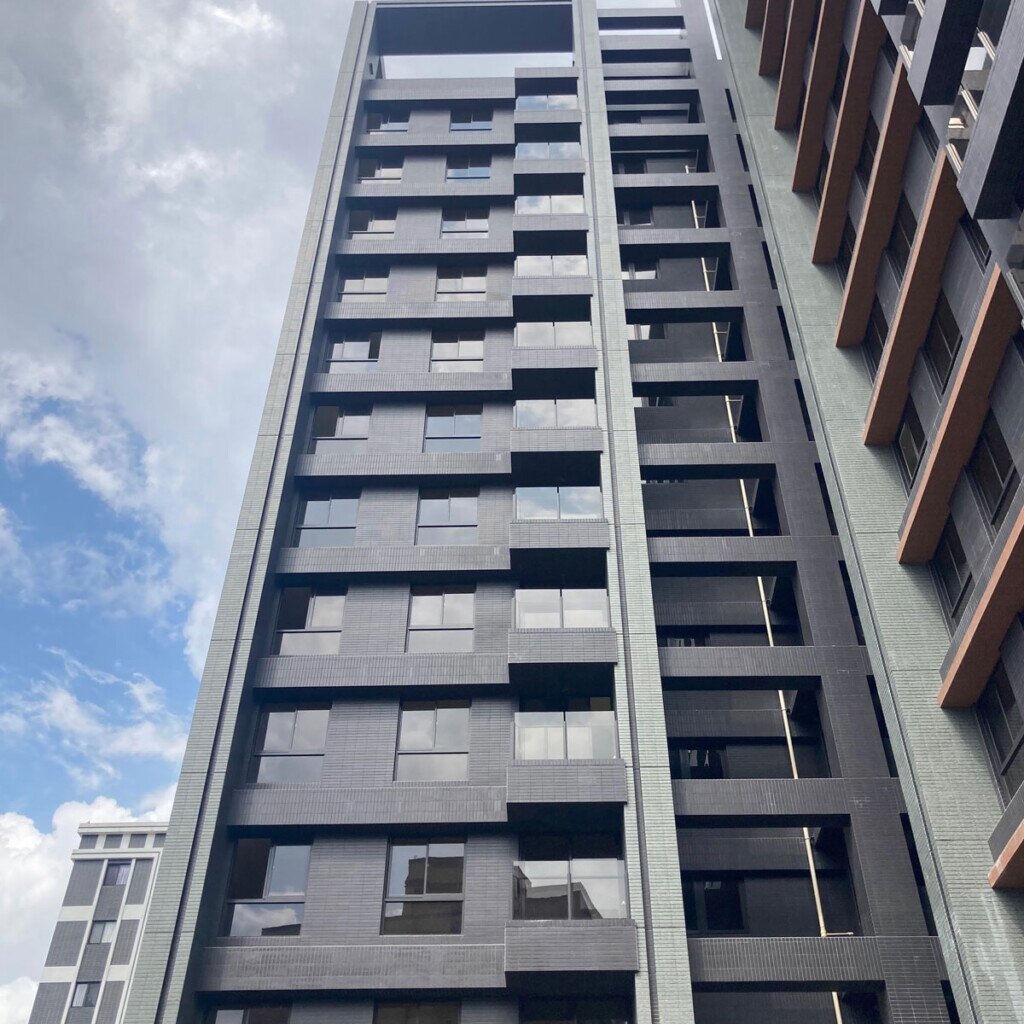 外牆磚歷久彌新，耐久。圖:白馬磁磚提供