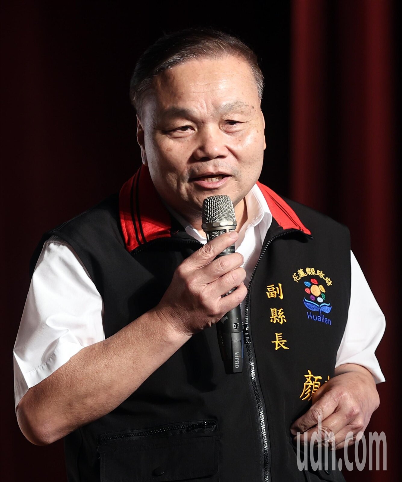 花蓮縣副縣長顏新章。圖/聯合報系資料照片