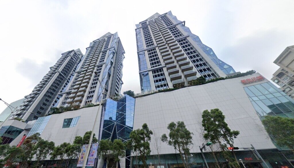 『台北之星』入榜北市十大豪宅。圖／翻攝Google maps