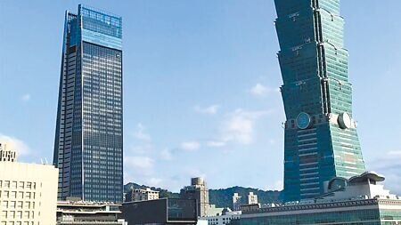 最新實價登錄資訊顯示,商辦租金單價由「台北南山廣場」以每坪月租5,253元稱霸。圖∕本報資料照片