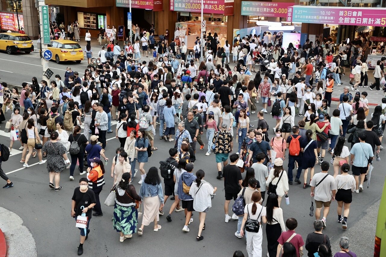 位於台北捷運中山站旁的南西商圈,已成觀光客、年輕人最愛商圈之一。圖/聯合報系資料照片
