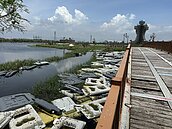 嘉義滯洪池堆積大量光電板？雲豹能源：該案場早已轉售英商