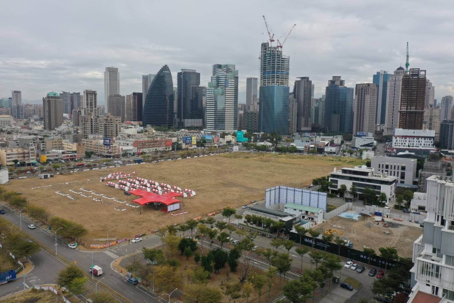 台中市單元二黎明自辦市地重劃區。本報資料照片