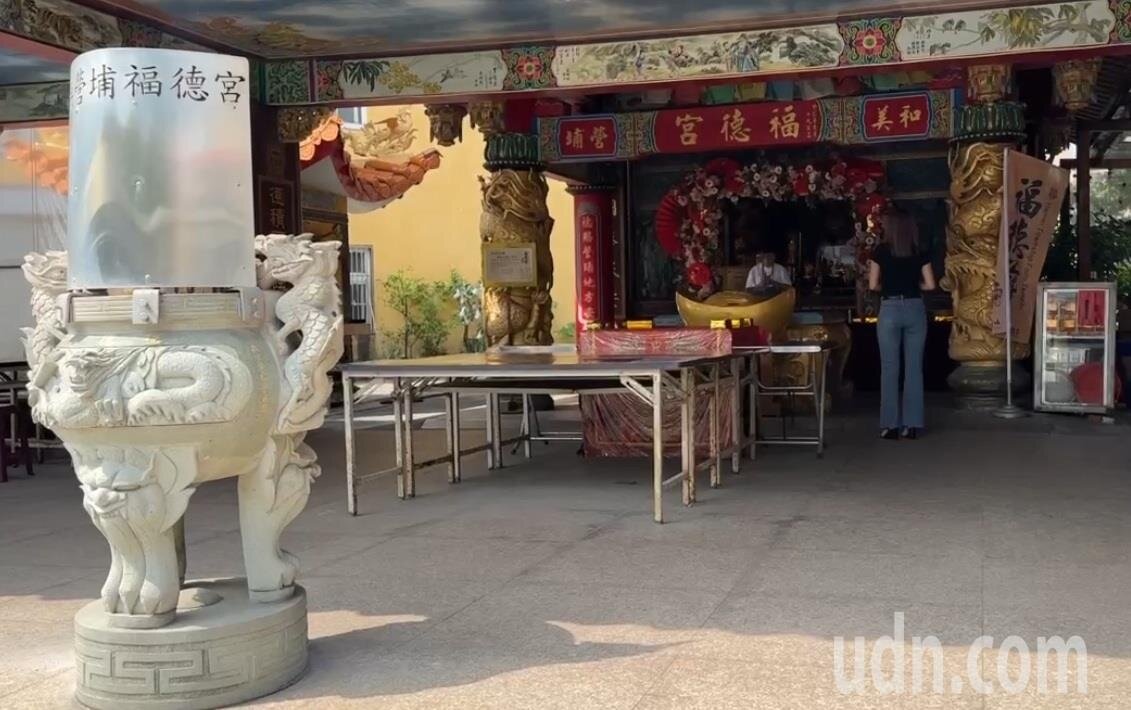 彰化和美營埔福德宮香火鼎盛,但近日傳出宮廟所在的土地屆齡地籍清理的階段,土地可能被法拍。記者林敬家/攝影