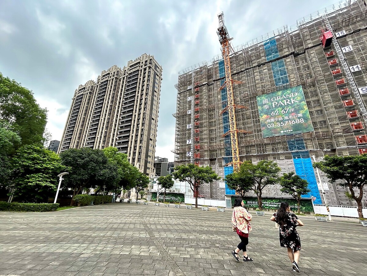 桃園中路特區。圖/好房網News記者蔡佩蓉攝影