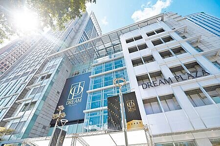台北信義新百貨DREAM PLAZA預計7月25日開幕。(杜宜諳攝)