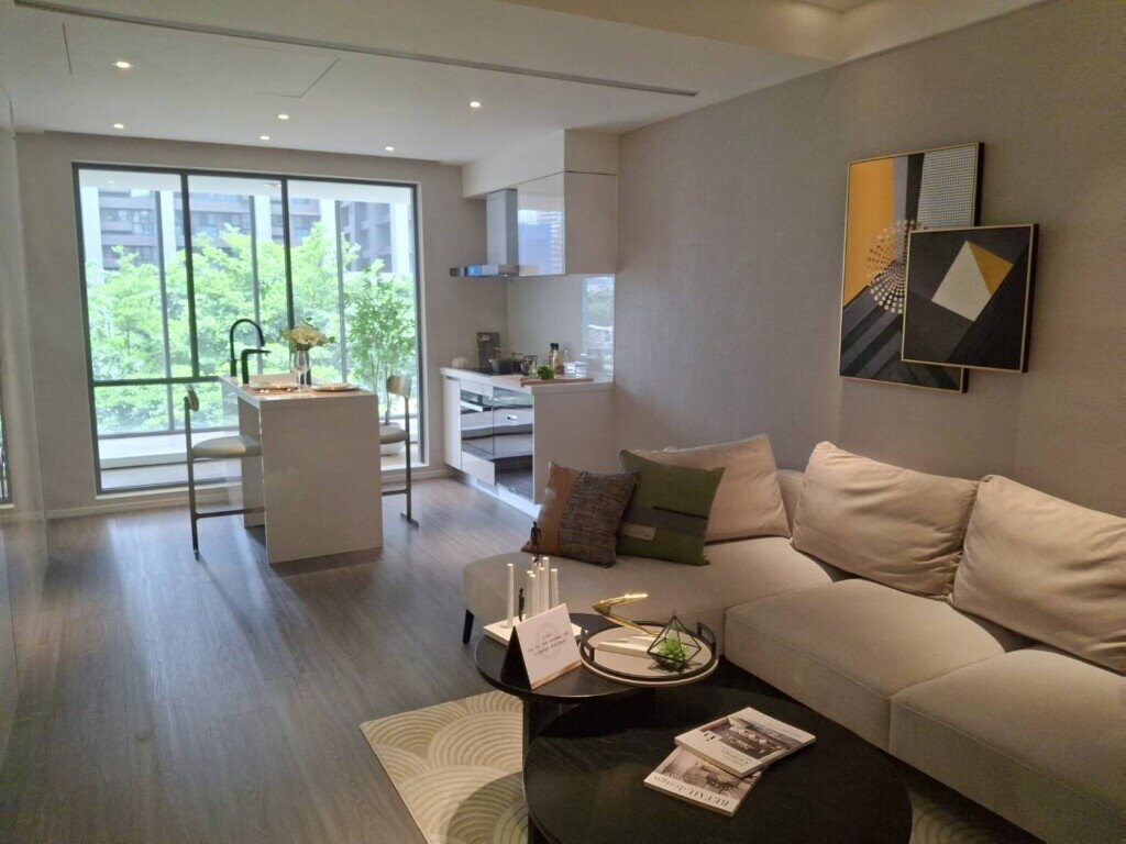 『悅讀伊頓』贈精裝修交屋。圖/林喬慧