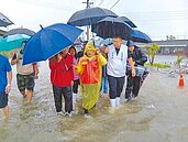 雲林水林鄉淹腿肚　台中停電