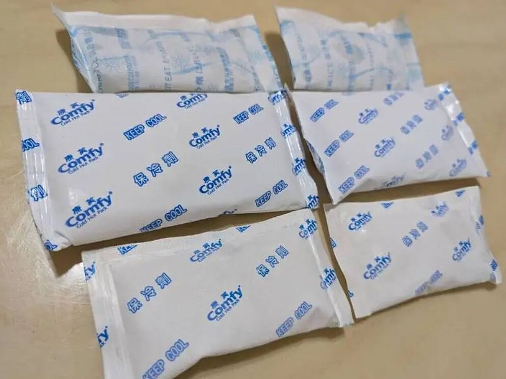 夏天常需要用到保冷劑來維持食品溫度,用完就丟太可惜。 圖/讀者提供