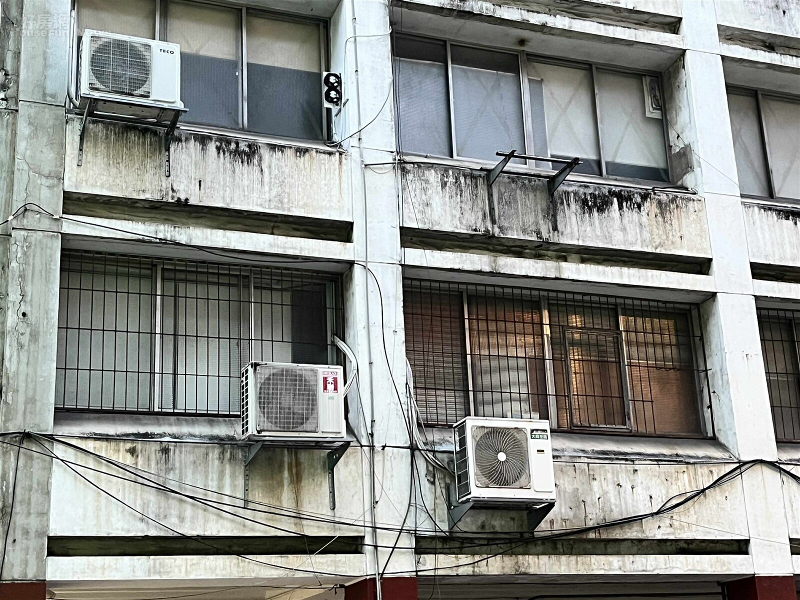 老屋冷氣示意圖。圖／好房網News記者黃暐迪攝影