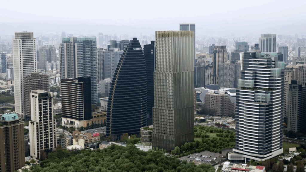 聯聚建設第四季將推出第三棟商辦『聯聚中衡大廈』。圖/翻攝聯聚官網