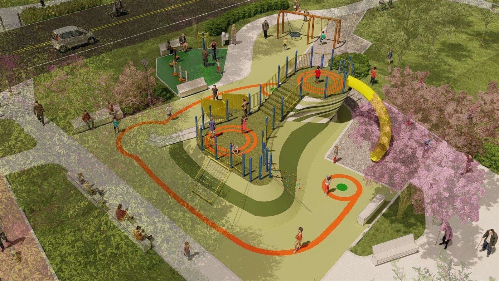 工程預計半年內完工,最快可於明年1月底啟用。圖:市府提供