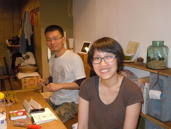 7.文字工作者Miffy與投入木工創作的老公陳仁全,以綠兔子工作室來實踐想要的生活。