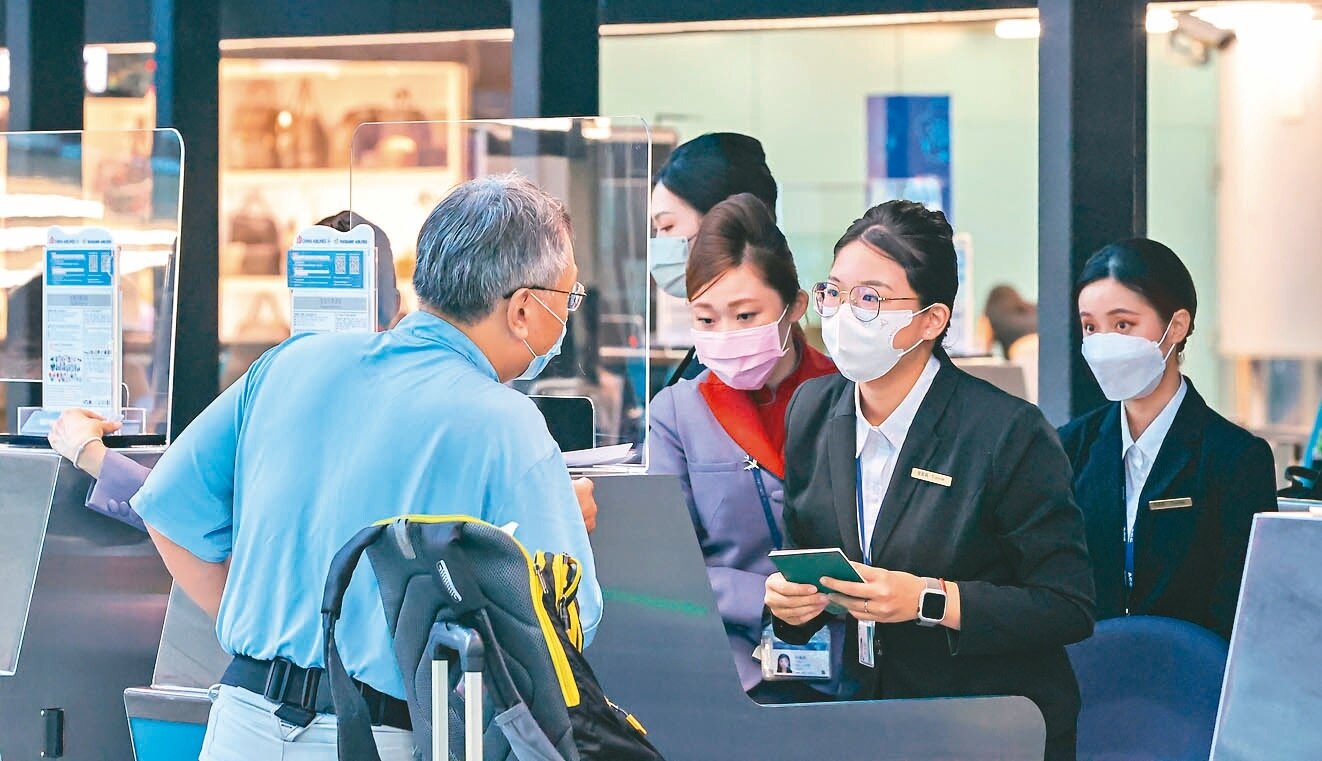 不少民眾喜歡透過比價方便的第三方平台訂購機票，然而一旦機票姓名出錯，可能求助無門。機場示意圖，與當事人無關。本報資料照 