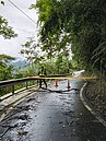 大雨炸新竹！尖石竹58線路基大崩塌　封閉管制搶修中