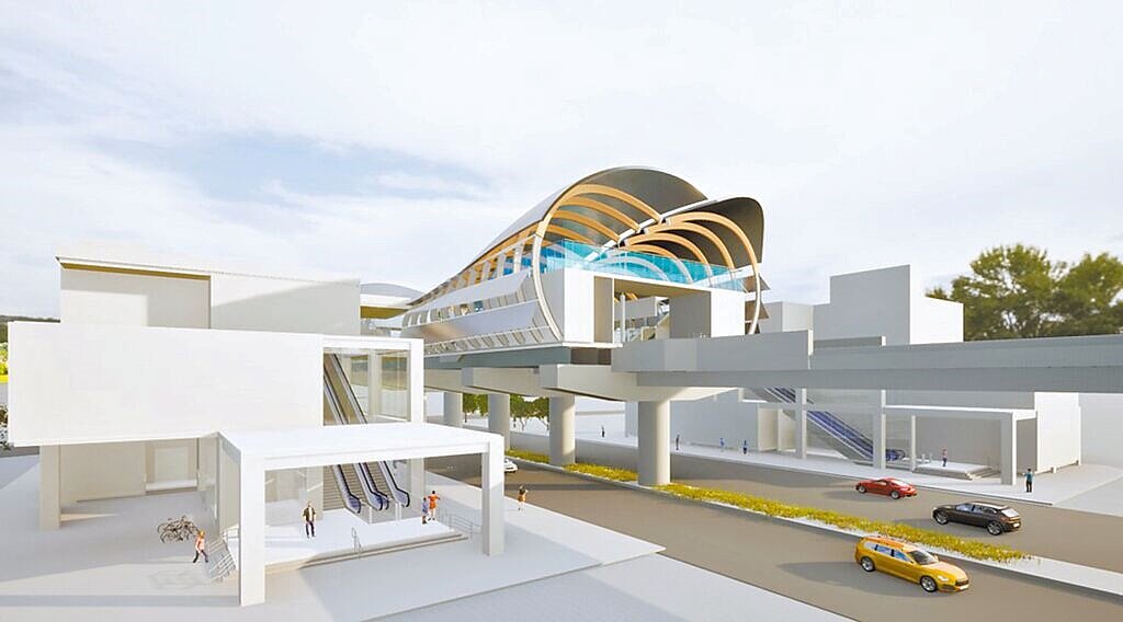 新北市與桃園市政府合作推動「捷運三鶯線延伸桃園八德段」,綜合規畫報告獲行政院核定。圖/新北捷運局提供