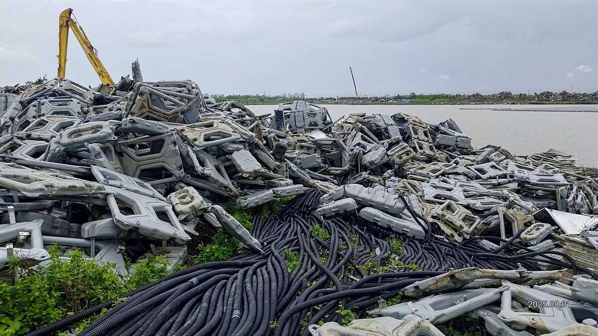 新庄滯洪池現場情形。圖/環境部提供