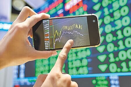 
台美關稅亮牌，國安基金及政府基金聯手撐盤下，台股5、10日線均失而復得。圖∕本報資料照片
