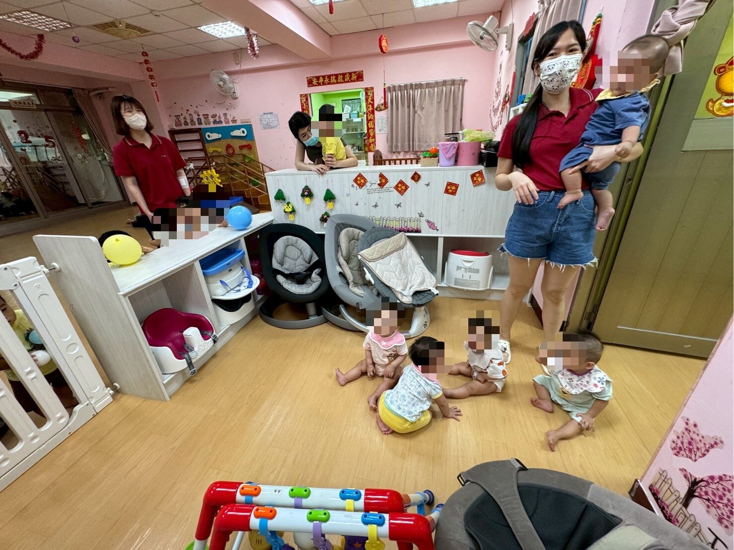 小天使家園收容受虐、發展遲緩等弱勢孩童為主。記者郭韋綺/攝影