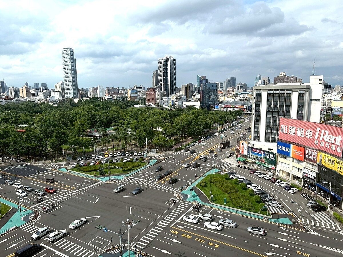 受惠重大建設帶動,中山路、五福路吸引不少大型建商搶進插旗。圖/業者提供