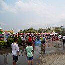 幸福彰化潑水節　外勞費茲洛公園瘋狂打水戰