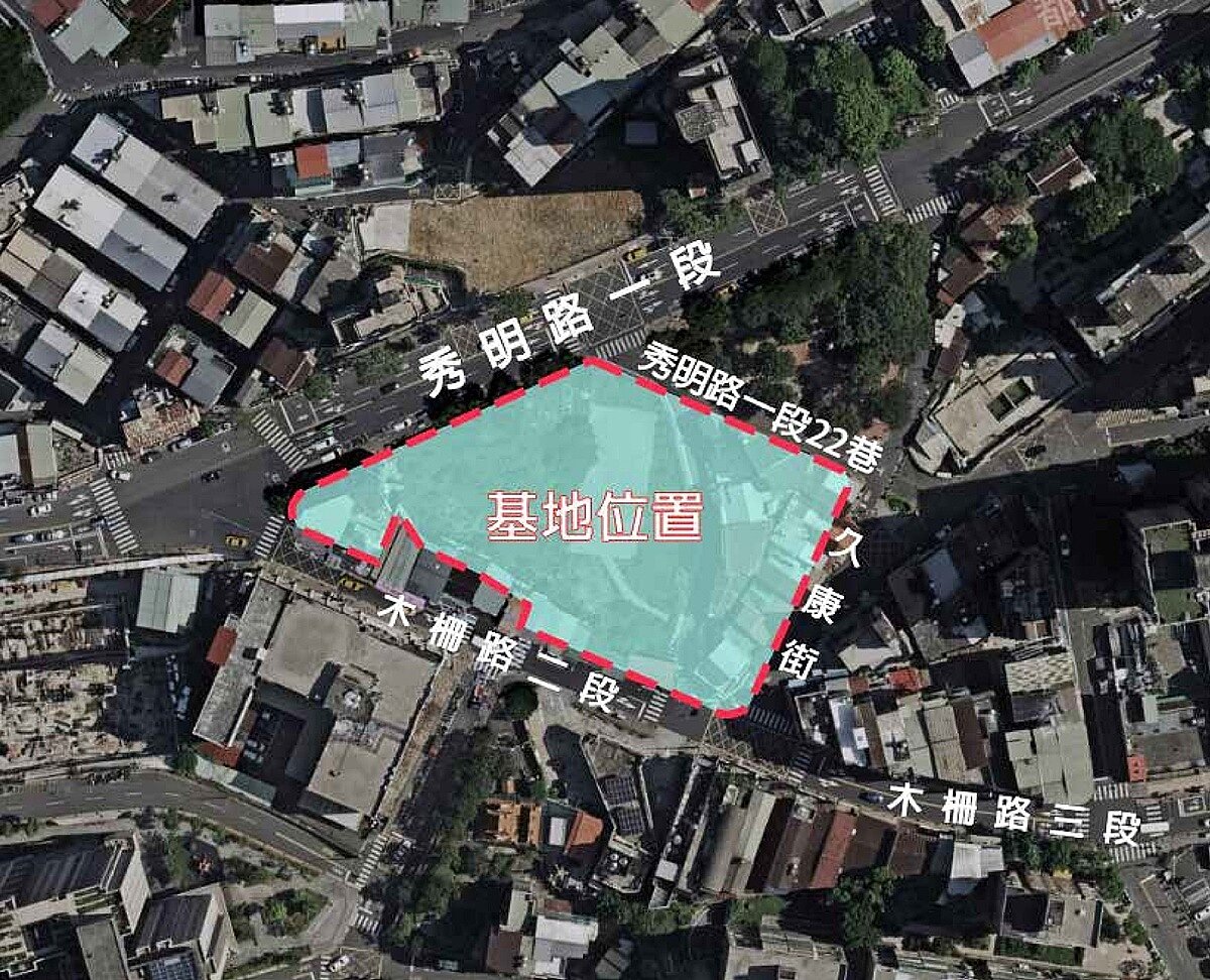 「文山木柵公辦都更案」基地面積約1,500坪，投資金額預估約35億元，推動木柵地區更新。圖／國家住都中心提供