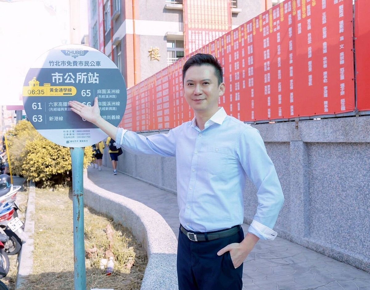 鄭朝方指出,此次新增站點是根據「七月份新生加入後的搭乘最新數據與意見回饋」所進行的滾動式調整。圖/竹北市公所提供
