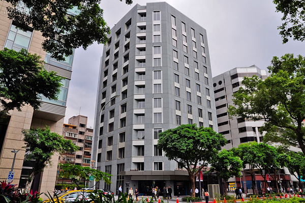 台北慕軒商業旅館外觀圖。(好房News記者 陳韋帆/攝影)